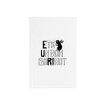 Cartel de metacrilato con soporte - Camiseta «Ets un bon borinot»