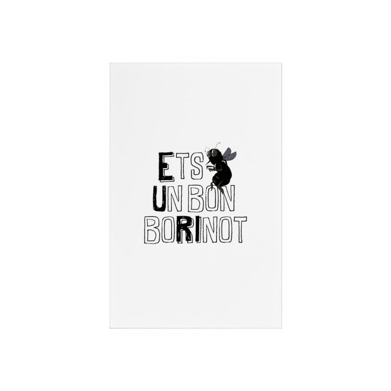 Cartel de metacrilato con soporte - Camiseta «Ets un bon borinot» Cartel de metacrilato con soporte - Camiseta «Ets un bon borinot»