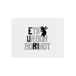 Panel de aluminio - Camiseta «Ets un bon borinot»