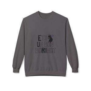 Sudadera Softstyle cuello redondo - Gris marengo - Camiseta «Ets un bon borinot»