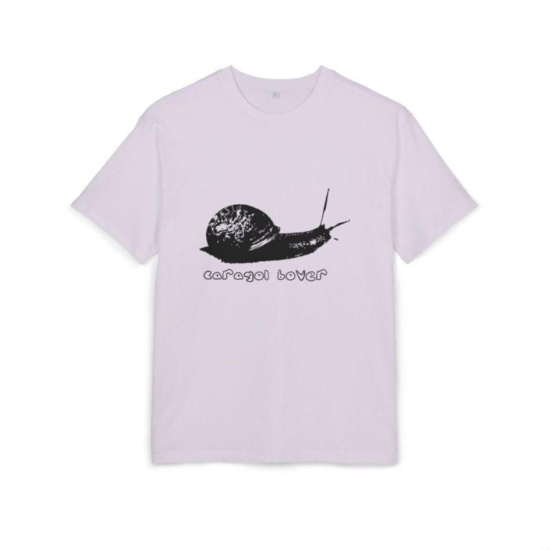 Camiseta oversize gruesa - Lila - Camiseta Caragol Bover Cans
