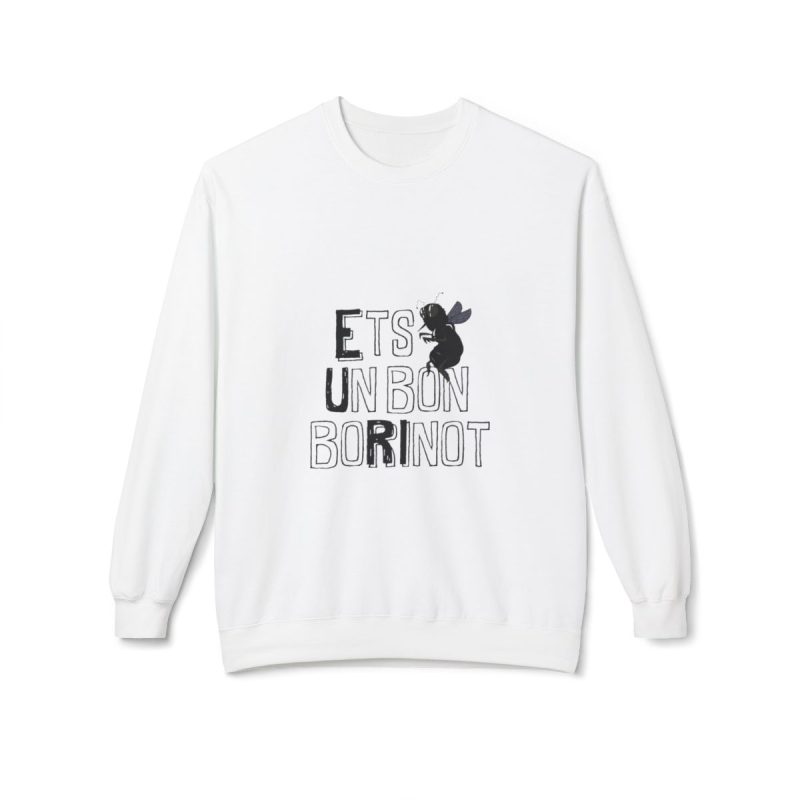 Sudadera Softstyle cuello redondo - Blanco - Camiseta «Ets un bon borinot»