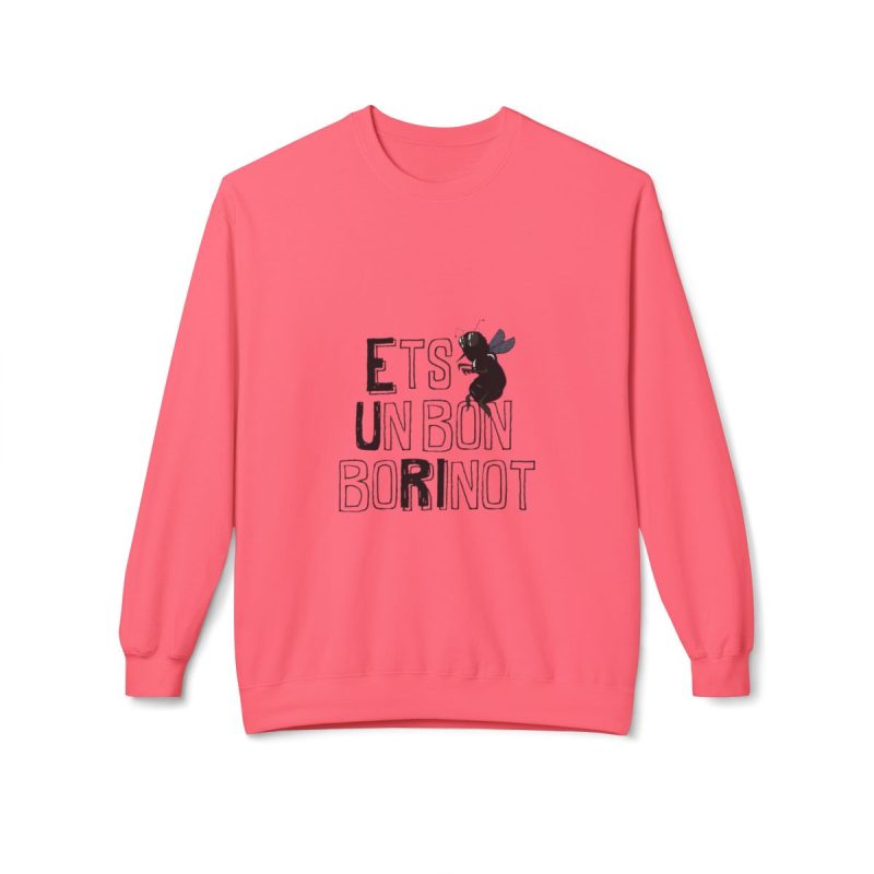Sudadera Softstyle cuello redondo - Rosa limonada - Camiseta «Ets un bon borinot»