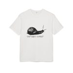 Camiseta oversize gruesa - Blanco puro - Camiseta Caragol Bover Cans Camiseta oversize gruesa - Blanco puro - Camiseta Caragol Bover Cans