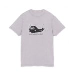 Camiseta lavado acido cuello redondo - Lila suave - Camiseta Caragol Bover Cans