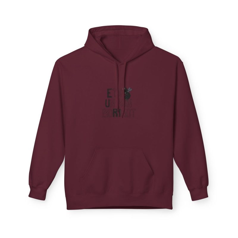 Sudadera Softstyle con capucha - Granate - Camiseta «Ets un bon borinot»