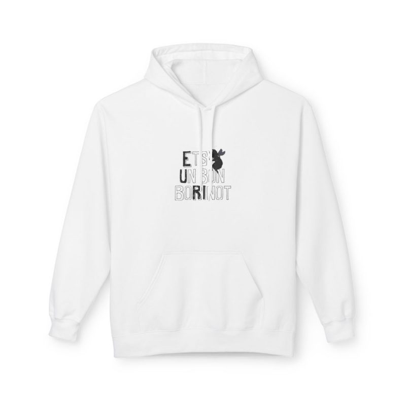 Sudadera Softstyle con capucha - Blanco - Camiseta «Ets un bon borinot»