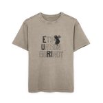 Camiseta oversize lavado acido - Caqui oscuro - Camiseta «Ets un bon borinot» Camiseta oversize lavado acido - Caqui oscuro - Camiseta «Ets un bon borinot»
