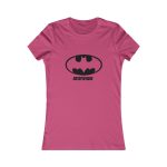 Camiseta mujer Favorite - Frambuesa - Rata Pinyada Batman
