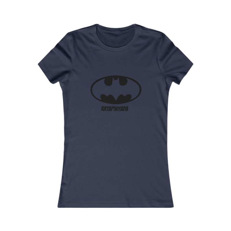 Camiseta mujer Favorite - Azul marino - Rata Pinyada Batman