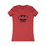 Camiseta mujer Favorite - Rojo - Rata Pinyada Batman