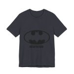 Camiseta jersey manga corta - Azul marino jaspeado - Rata Pinyada Batman Camiseta jersey manga corta - Azul marino jaspeado - Rata Pinyada Batman