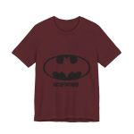 Camiseta jersey manga corta - Granate - Rata Pinyada Batman Camiseta jersey manga corta - Granate - Rata Pinyada Batman