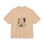 Camiseta box ultra gruesa - Beis - Camiseta «Ets un bon borinot»