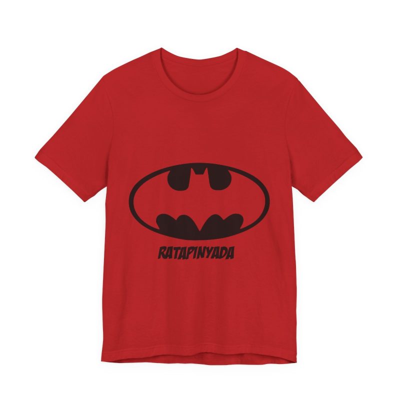 Camiseta jersey manga corta - Rojo - Rata Pinyada Batman