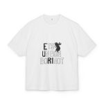Camiseta box ultra gruesa - Blanco - Camiseta «Ets un bon borinot»