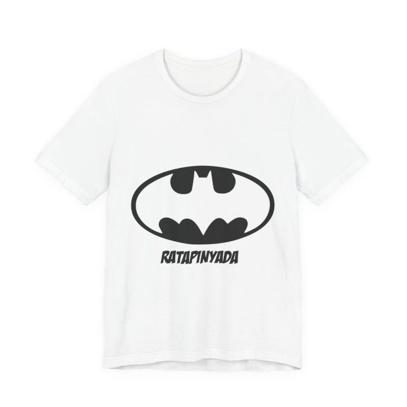 Camiseta jersey manga corta - Blanco - Rata Pinyada Batman