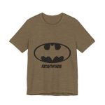 Camiseta jersey manga corta - Verde oliva jaspeado - Rata Pinyada Batman Camiseta jersey manga corta - Verde oliva jaspeado - Rata Pinyada Batman