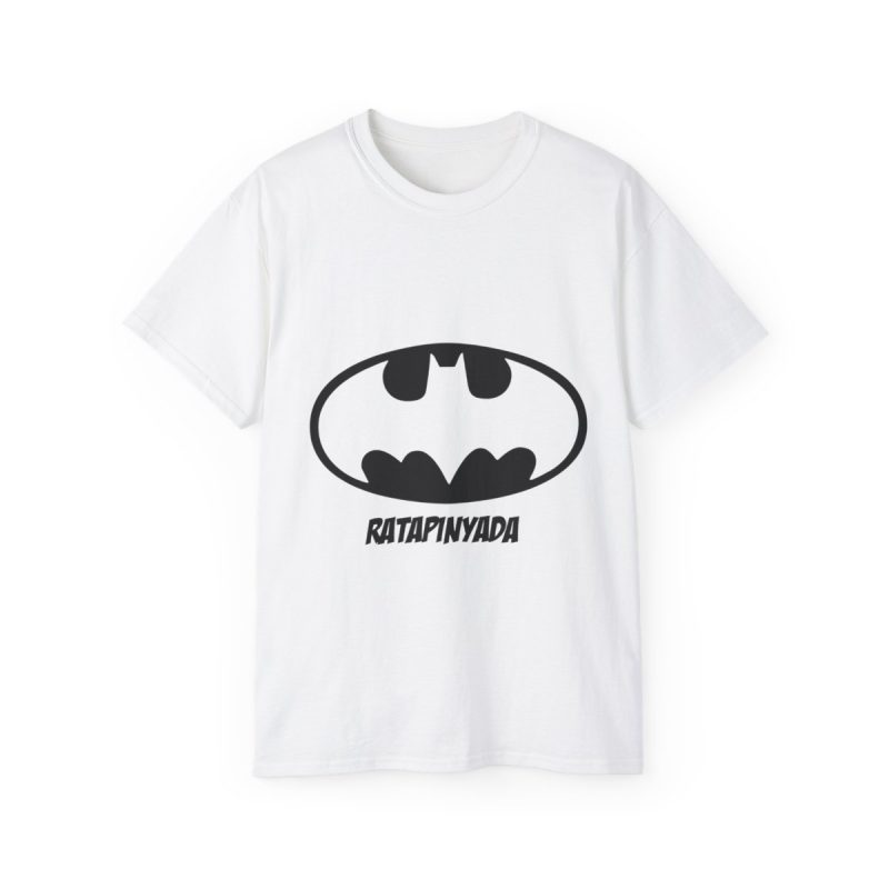 Camiseta ultra algodon - Blanco - Rata Pinyada Batman
