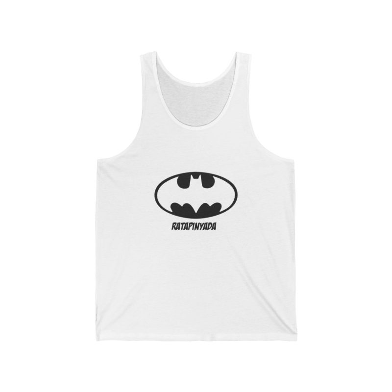 Camiseta de tirantes - Blanco - Rata Pinyada Batman