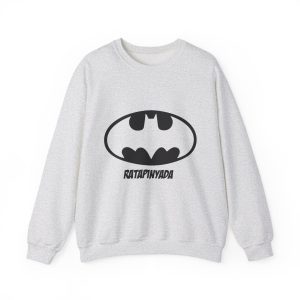 Sudadera cuello redondo - Gris ceniza - Rata Pinyada Batman