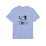 Camiseta oversize gruesa - Azul violeta - Camiseta «Ets un bon borinot» Camiseta oversize gruesa - Azul violeta - Camiseta «Ets un bon borinot»