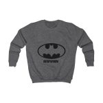 Sudadera infantil - Gris marengo - Rata Pinyada Batman Sudadera infantil - Gris marengo - Rata Pinyada Batman