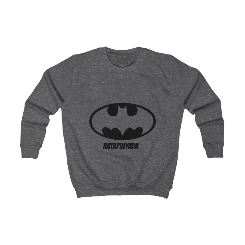 Sudadera infantil - Gris marengo - Rata Pinyada Batman