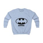Sudadera infantil - Azul cielo - Rata Pinyada Batman Sudadera infantil - Azul cielo - Rata Pinyada Batman