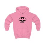 Sudadera con capucha infantil - Rosa algodon de azucar - Rata Pinyada Batman Sudadera con capucha infantil - Rosa algodon de azucar - Rata Pinyada Batman