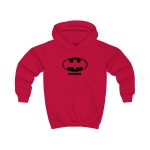 Sudadera con capucha infantil - Rojo fuego - Rata Pinyada Batman Sudadera con capucha infantil - Rojo fuego - Rata Pinyada Batman