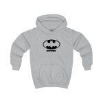 Sudadera con capucha infantil - Gris jaspeado claro - Rata Pinyada Batman Sudadera con capucha infantil - Gris jaspeado claro - Rata Pinyada Batman