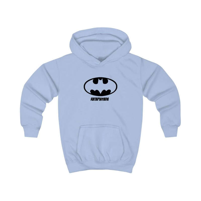 Sudadera con capucha infantil - Azul cielo - Rata Pinyada Batman