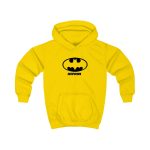 Sudadera con capucha infantil - Amarillo sol - Rata Pinyada Batman Sudadera con capucha infantil - Amarillo sol - Rata Pinyada Batman