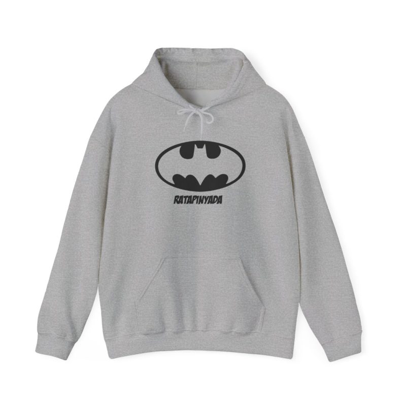 Sudadera con capucha - Gris deportivo - Rata Pinyada Batman