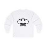 Camiseta manga larga - Blanco - Rata Pinyada Batman