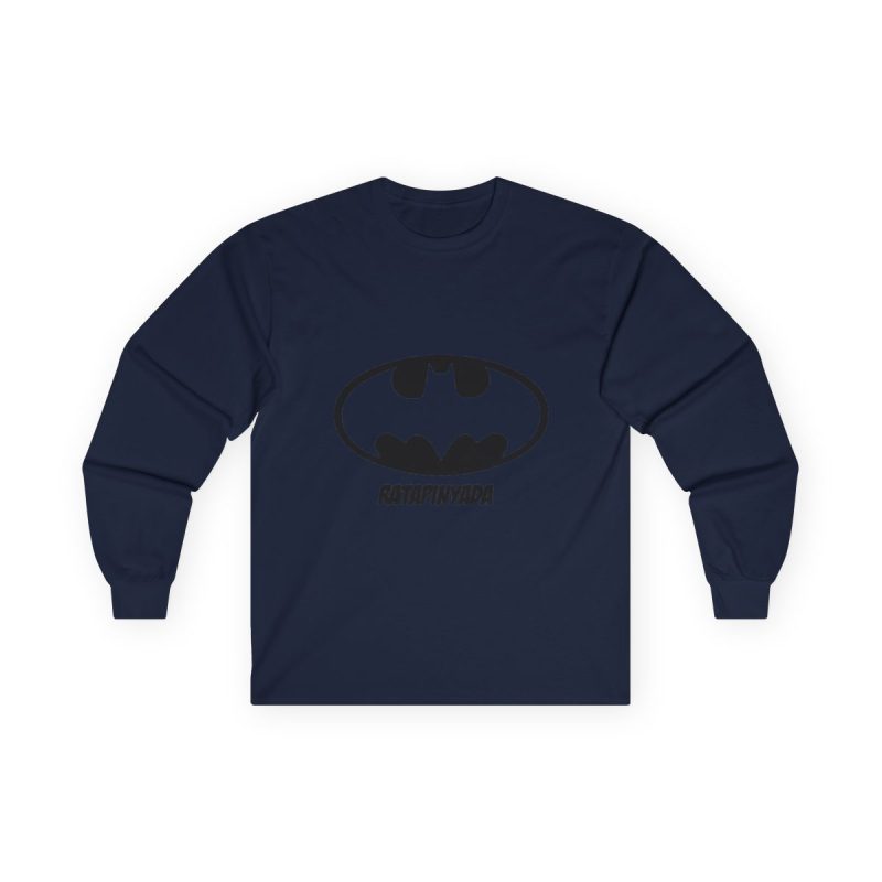 Camiseta manga larga - Azul marino - Rata Pinyada Batman