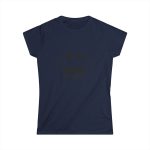 Camiseta mujer Softstyle - Azul marino - Rata Pinyada Batman