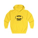 Sudadera con capucha y cremallera - Amarillo sol - Rata Pinyada Batman Sudadera con capucha y cremallera - Amarillo sol - Rata Pinyada Batman