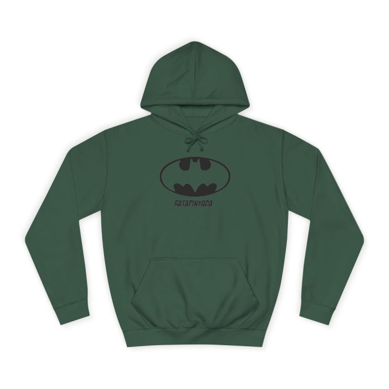 Sudadera universitaria - Verde botella - Rata Pinyada Batman