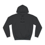 Sudadera universitaria - Negro azabache - Rata Pinyada Batman
