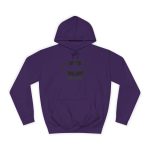 Sudadera universitaria - Morado - Rata Pinyada Batman
