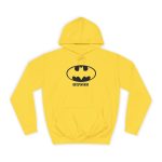 Sudadera universitaria - Amarillo sol - Rata Pinyada Batman