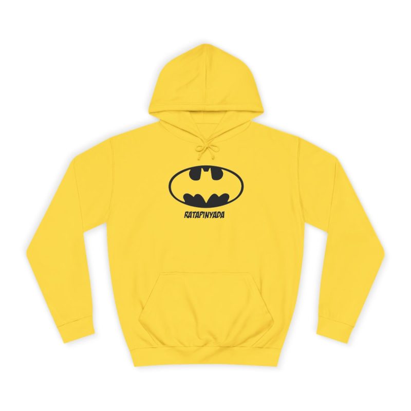Sudadera universitaria - Amarillo sol - Rata Pinyada Batman