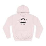 Sudadera universitaria - Rosa bebe - Rata Pinyada Batman