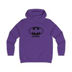 Sudadera universitaria mujer - Morado - Rata Pinyada Batman
