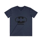 Camiseta hombre entallada cuello de pico - Azul marino - Rata Pinyada Batman Camiseta hombre entallada cuello de pico - Azul marino - Rata Pinyada Batman