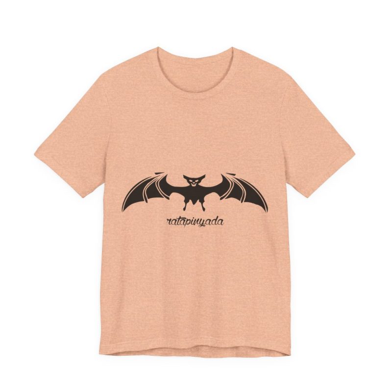 Camiseta jersey manga corta - Melocoton jaspeado - Rat penat: Ratapinada