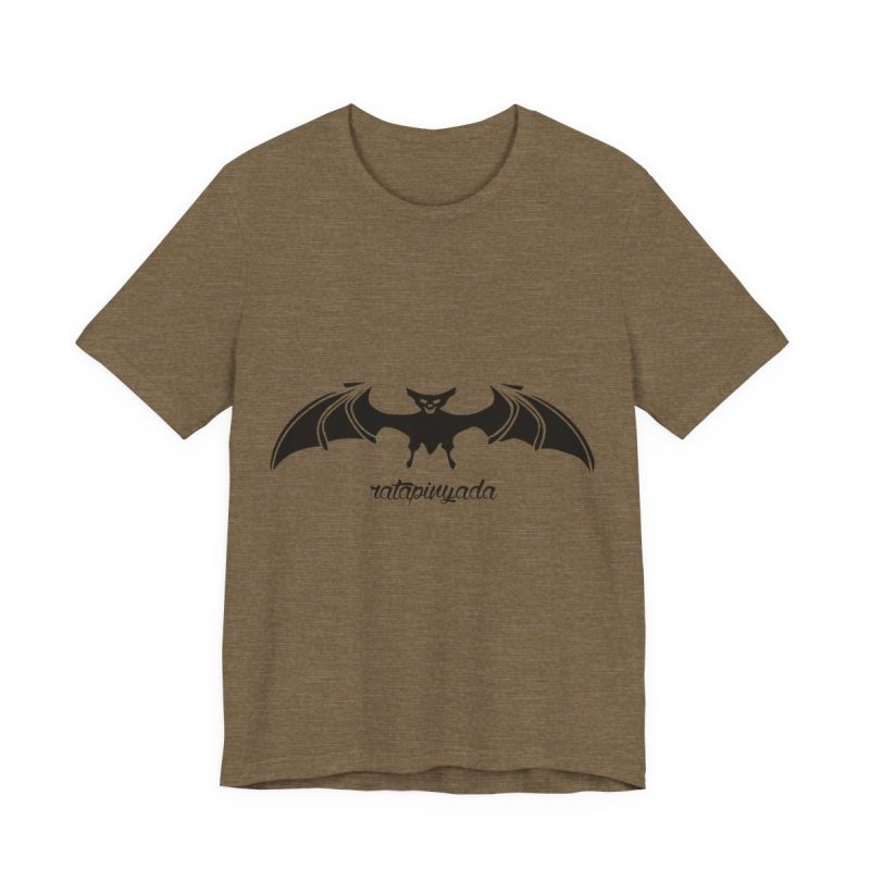 Camiseta jersey manga corta - Verde oliva jaspeado - Rat penat: Ratapinada