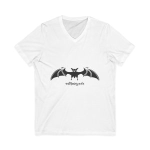 Camiseta cuello de pico - Blanco - Rat penat: Ratapinada